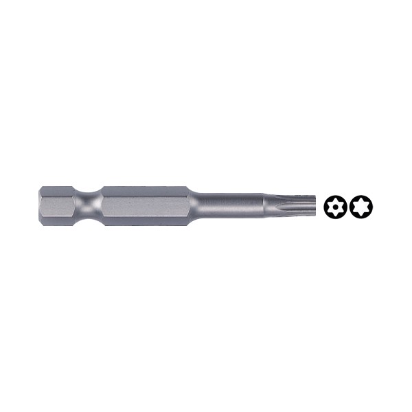 1/4" Hexagon Drive Torx With Holes Power Bit(from T8 With Holes) 