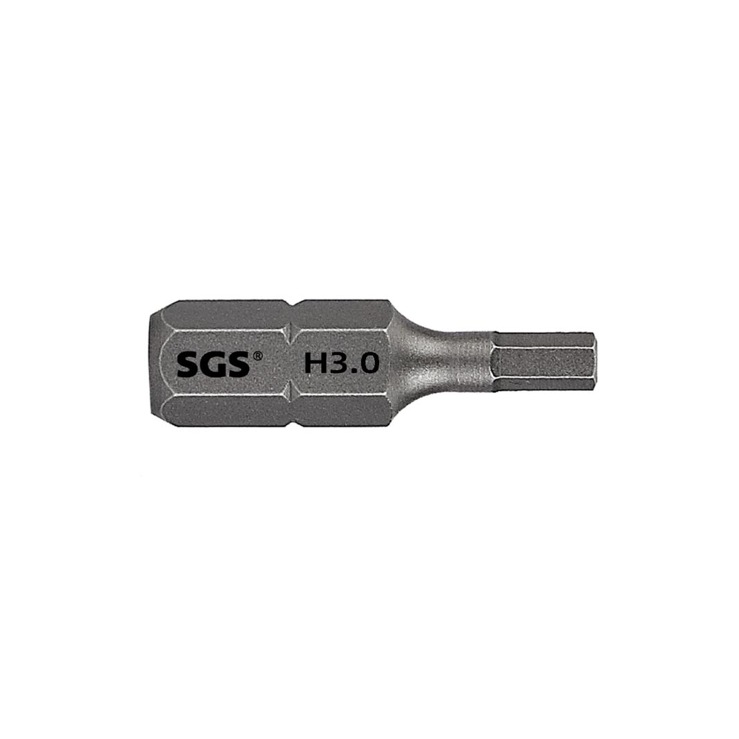 6.35mm系列25mm长内六角螺丝批头