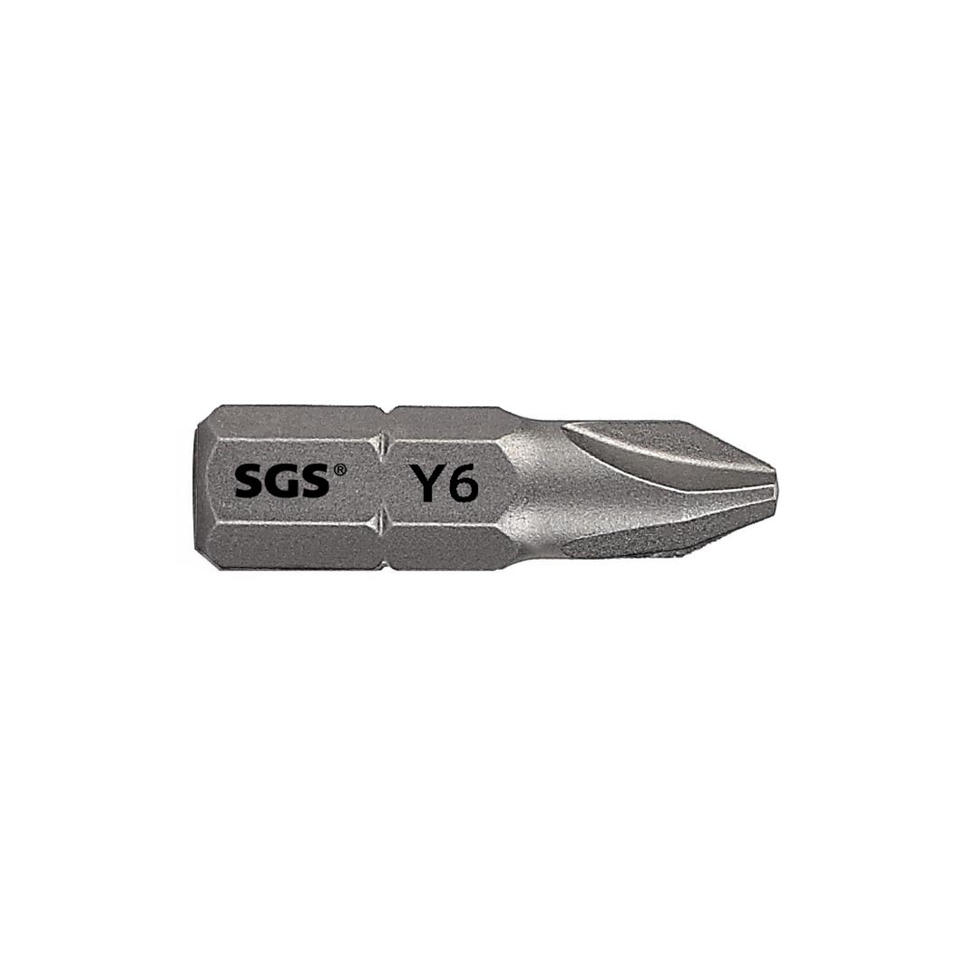 6.35mm系列25mm长Y型螺丝批头