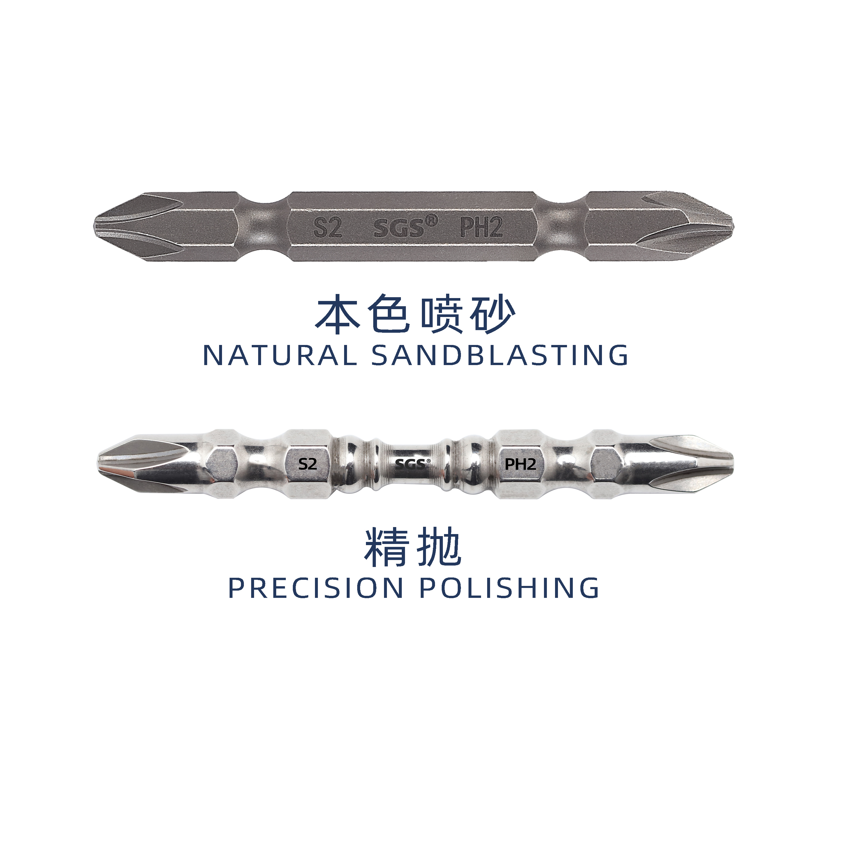 Natural sandblasting&Precision polishing